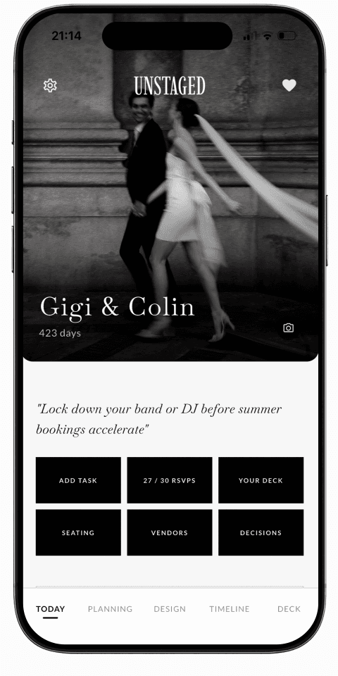 Today — UNSTAGED iOS