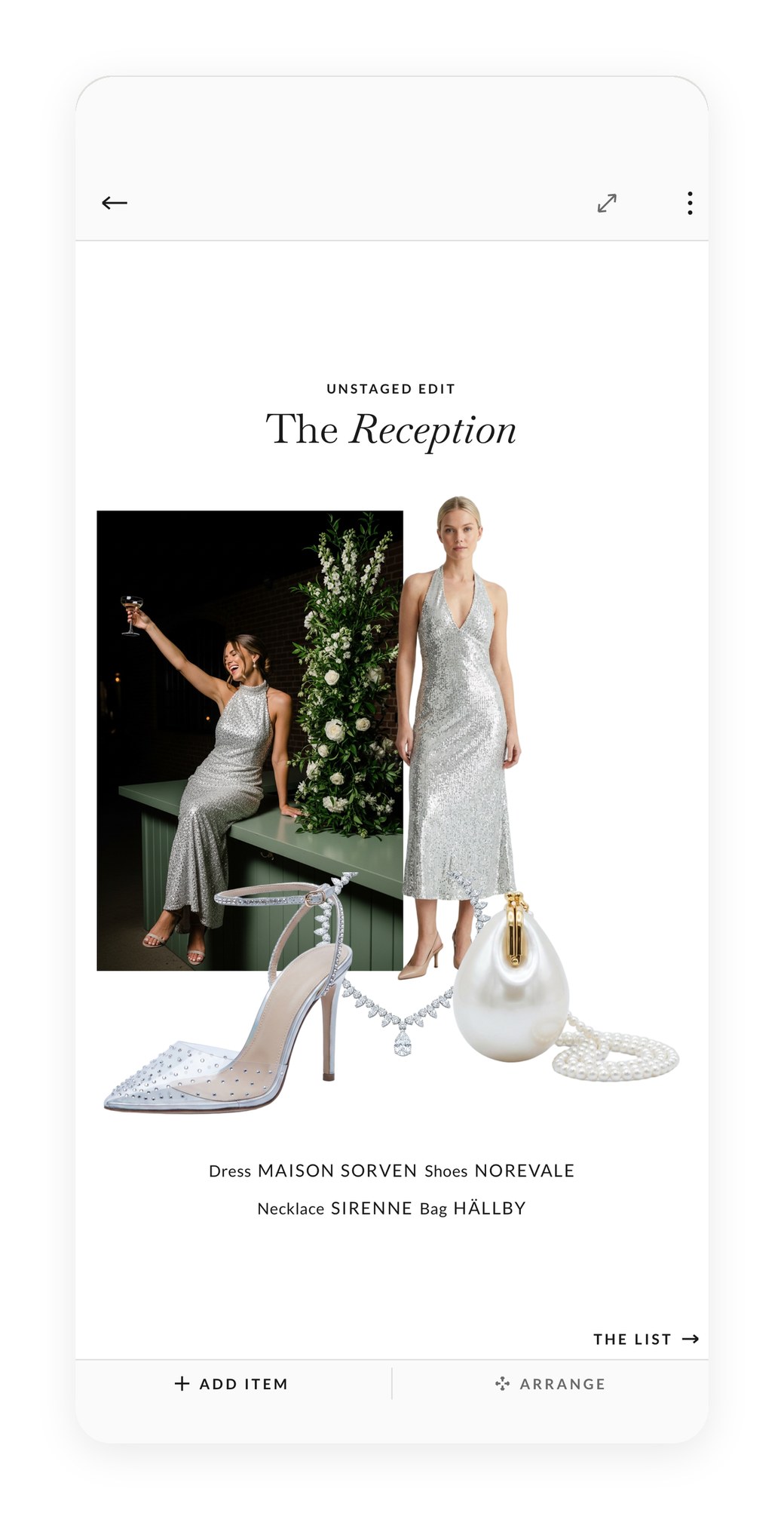 UNSTAGED Atelier — the private wardrobe