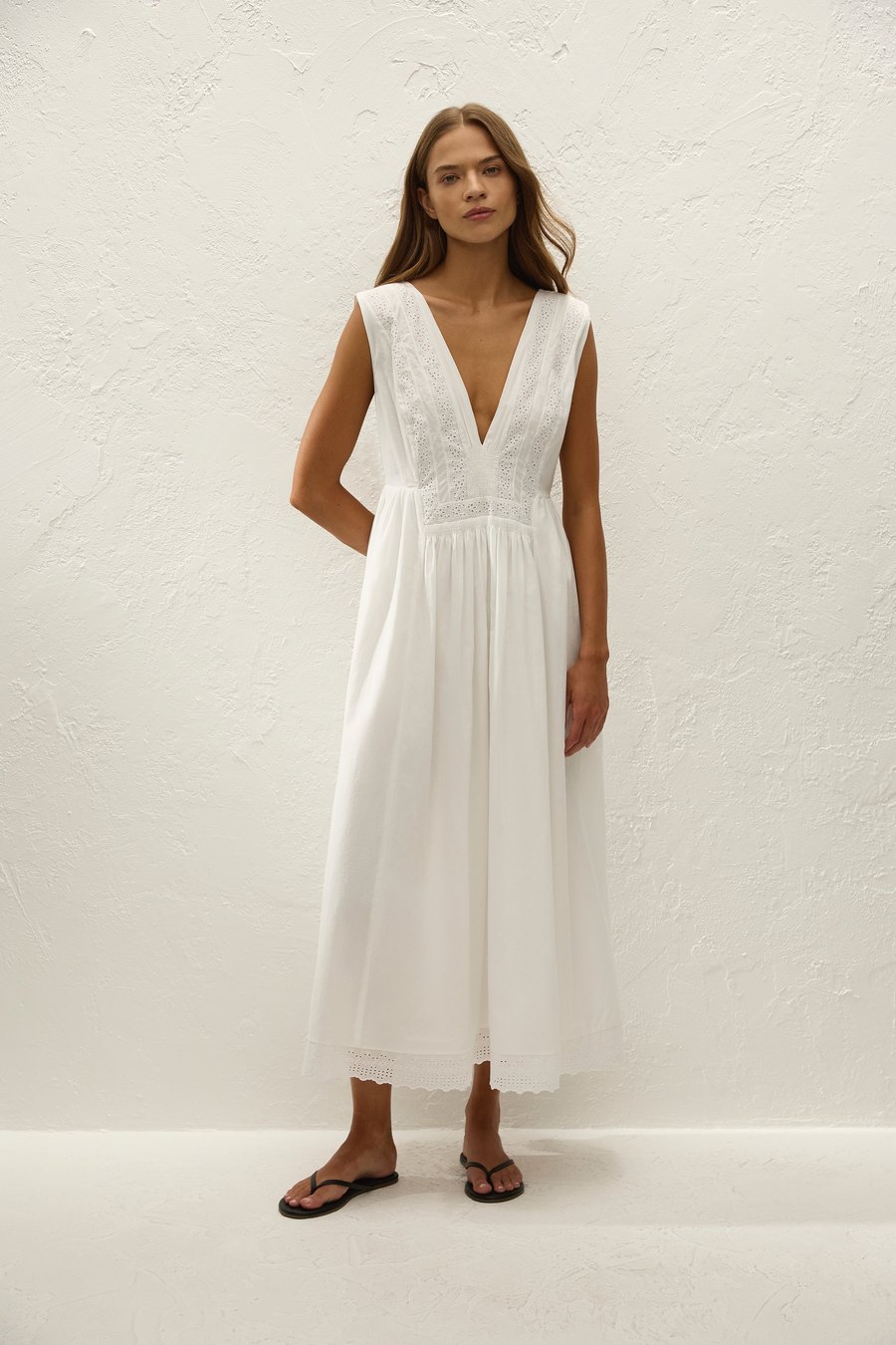 Faithfull the Brand Dalila midi dress