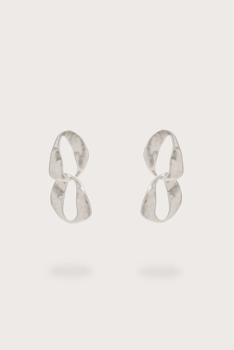 Cult Gaia Rue mini drop earring, antique silver
